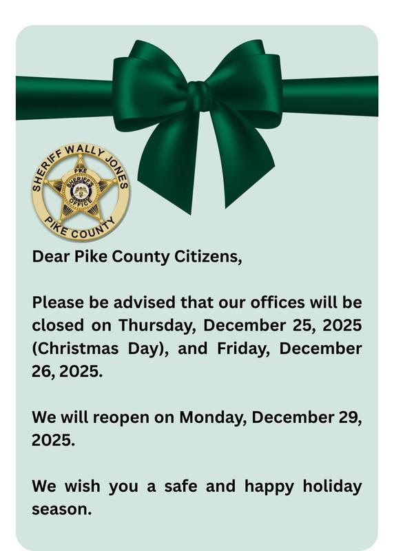 Pike County Sheriff’s Office News