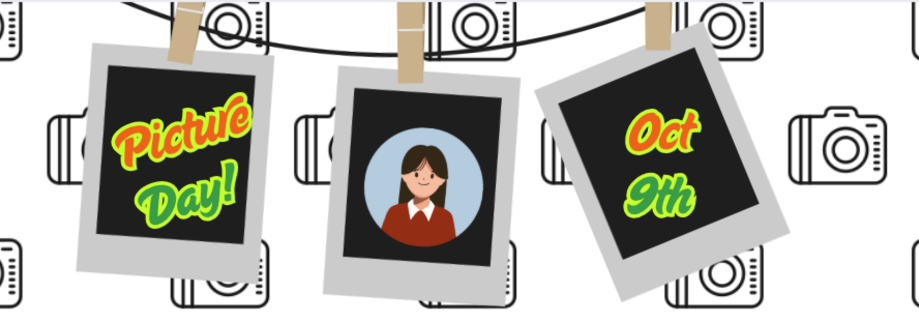 Picture day will be on October 9th.