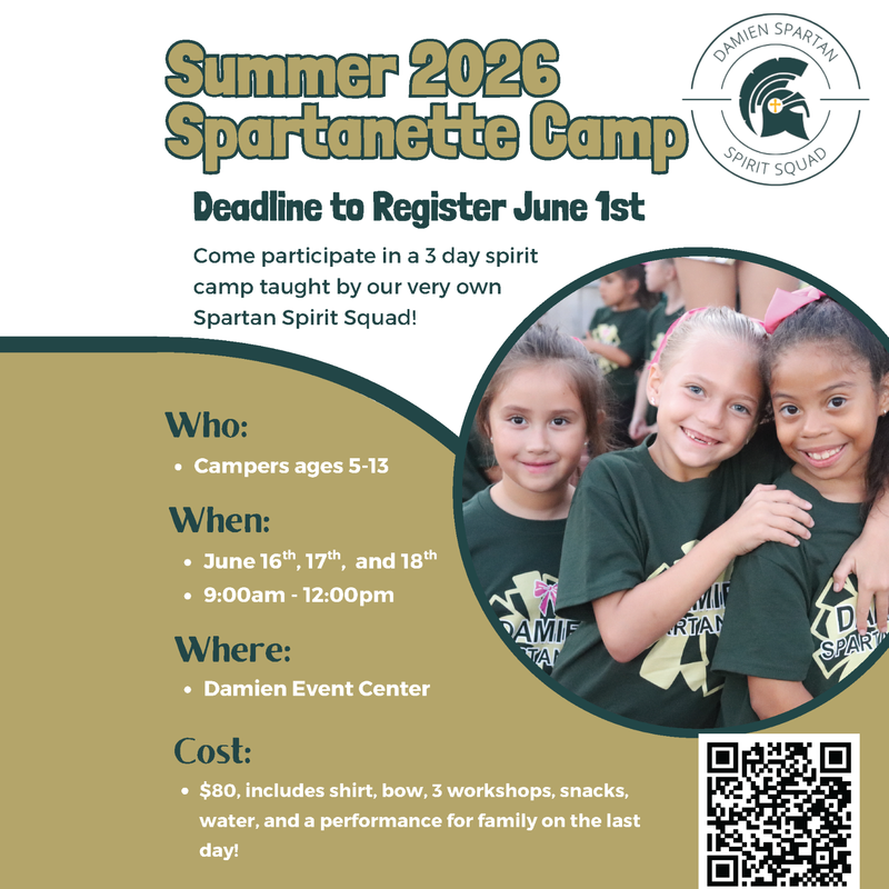 Spirit Squad hosting Spartanette Summer Camp Featured Photo