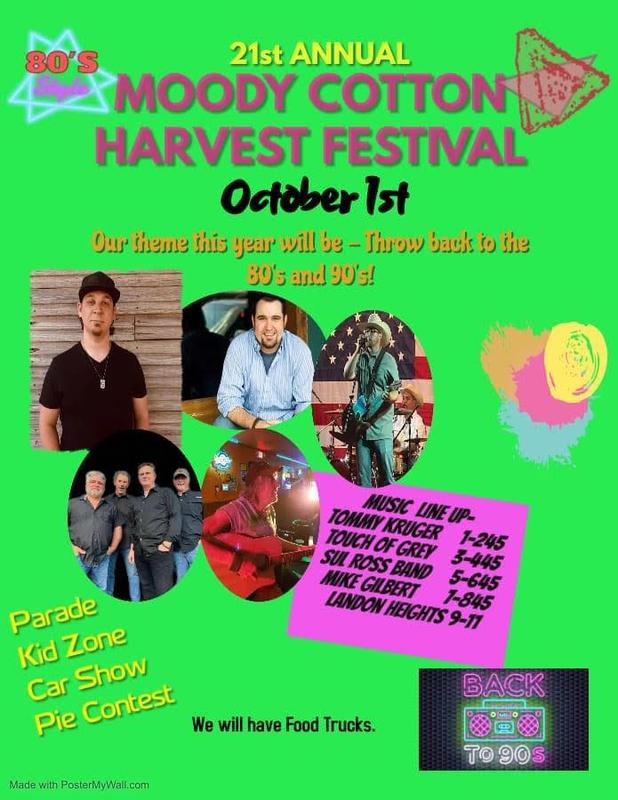 COTTON HARVEST FESTIVAL INFO