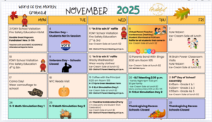November Calendar