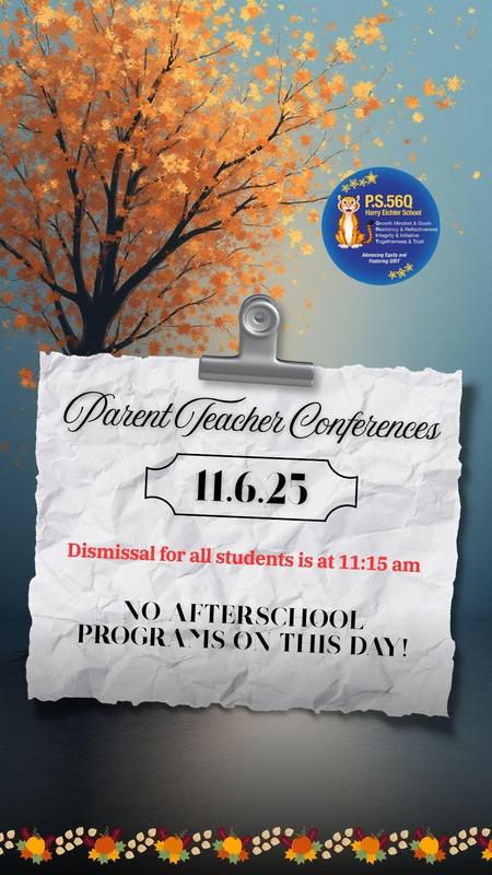 Parent Teacher Conference Reminder Flyer
