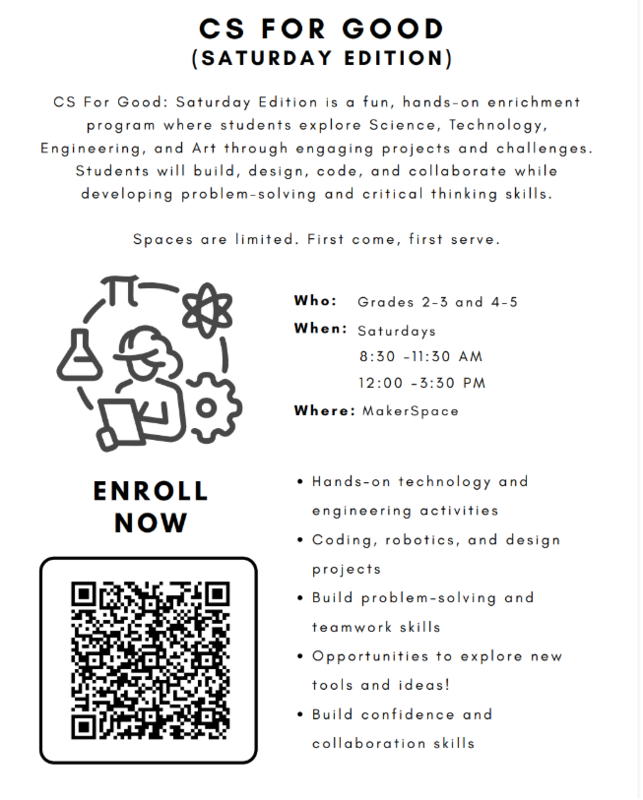 CS for Good (Saturday Edition)