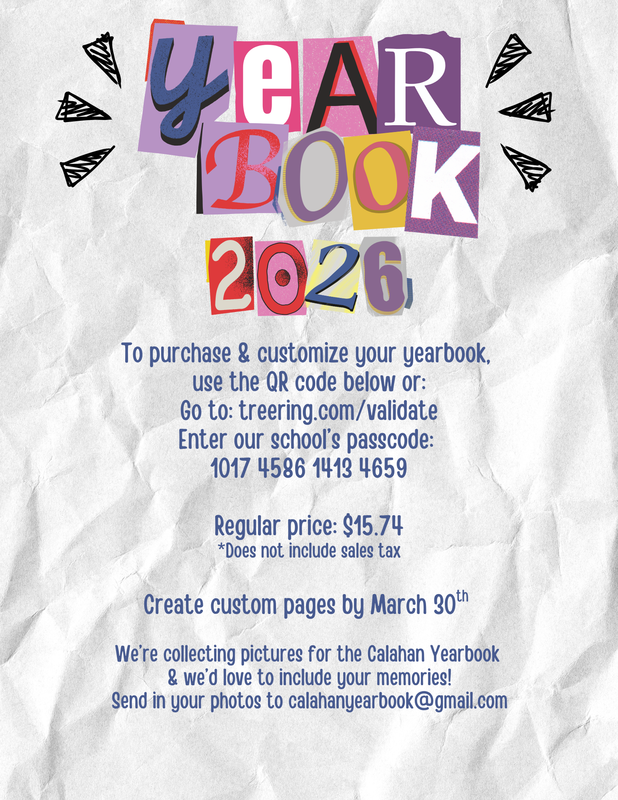 yearbooks for sale flyer