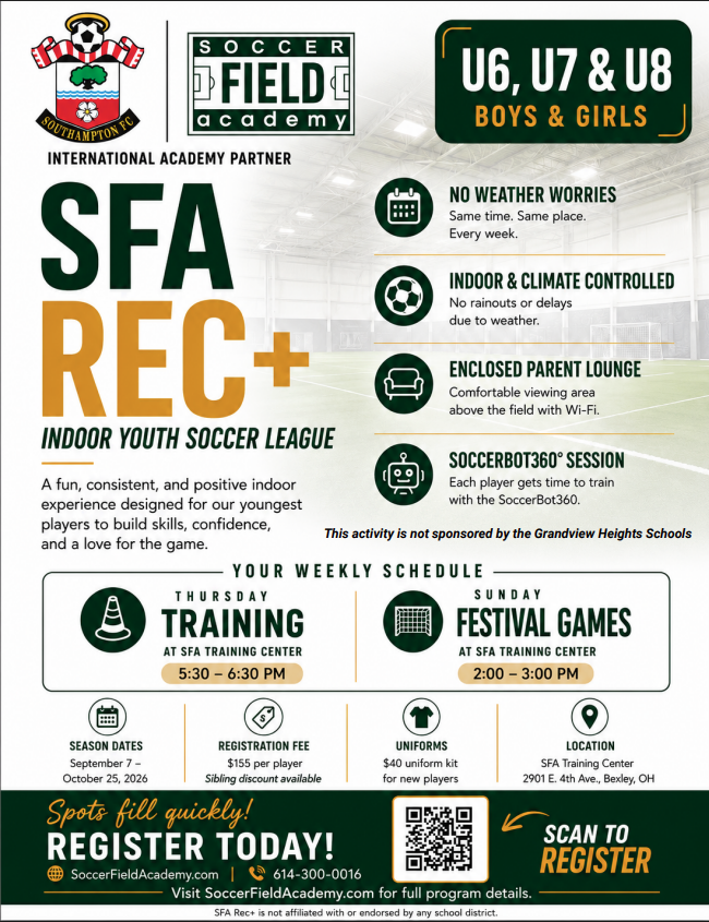 Soccer flyer
