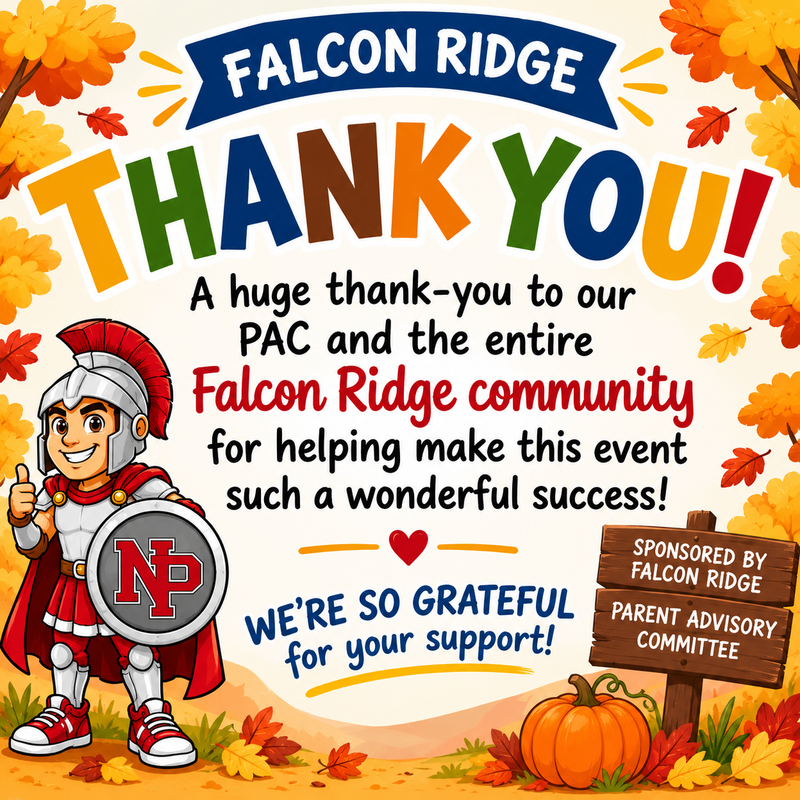 Fundraiser Thank You!