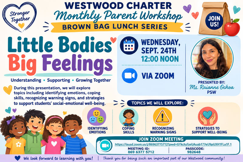 Little Bodies, Big Feelings Parent workshop