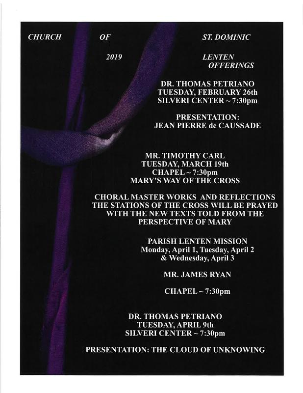 LENTEN OFFERINGS Featured Photo