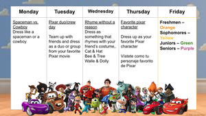 battle of the classes spirit theme days