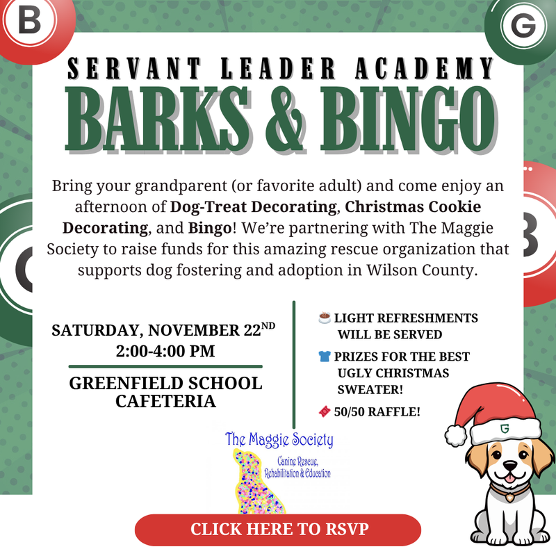 Servant Leader Academy: Barks & Bingo Featured Photo