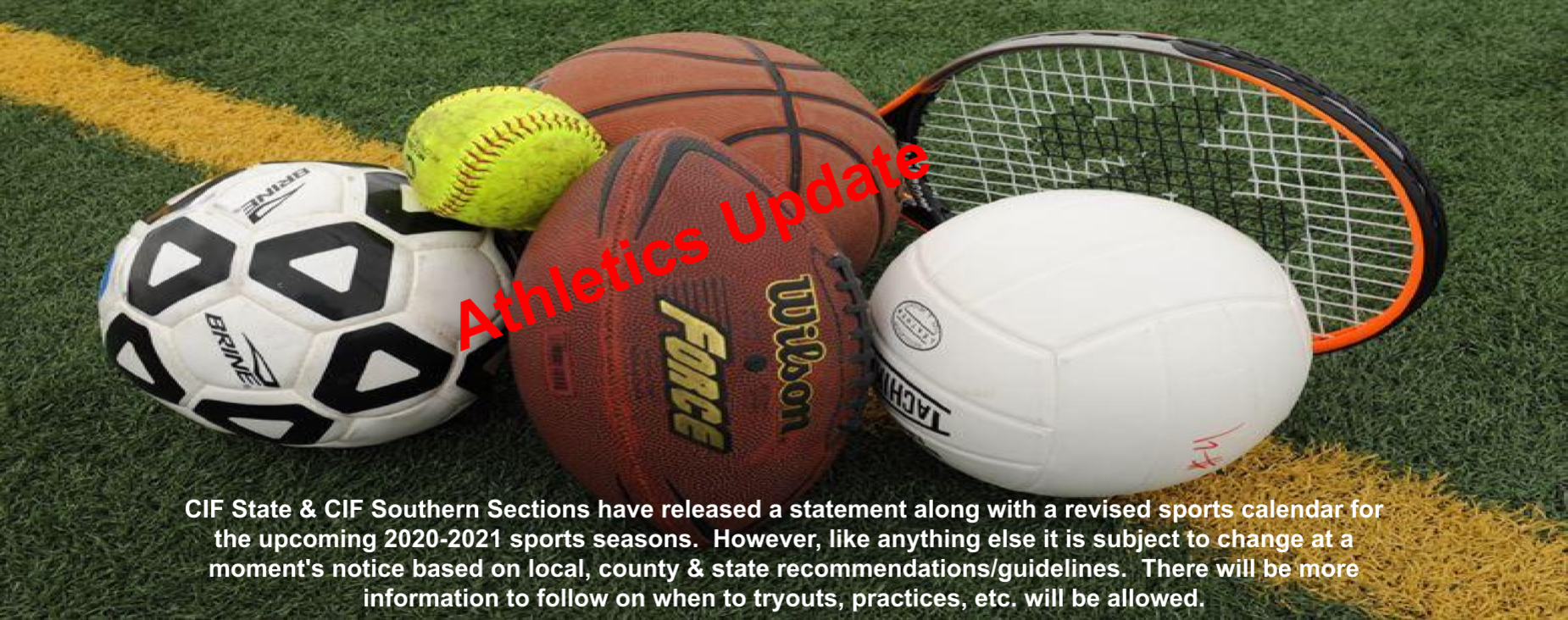 Athletics Update