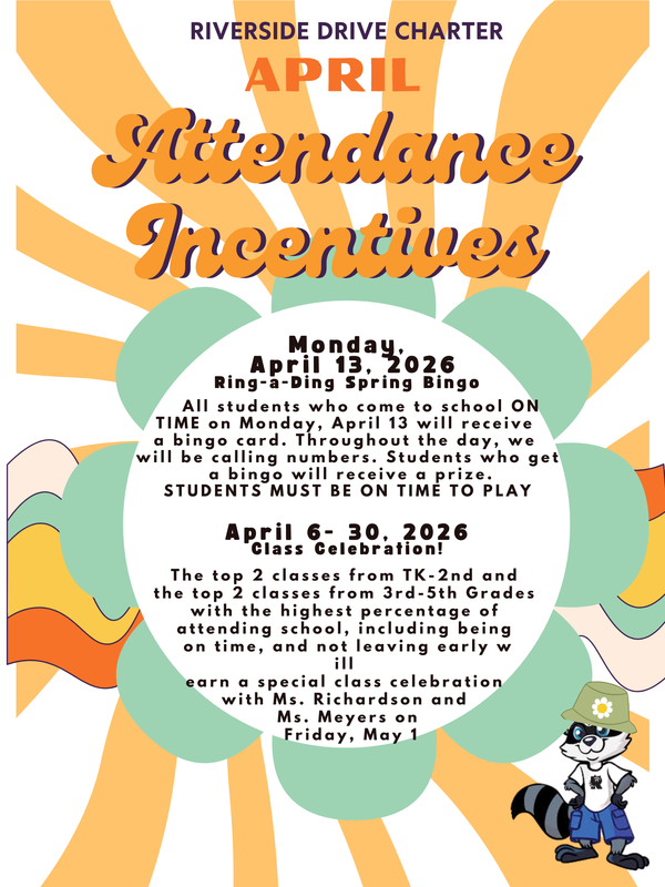 Attendance Matters - April Incentives