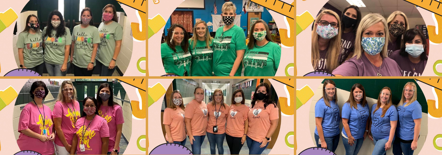 teams of teachers in 6 pictures