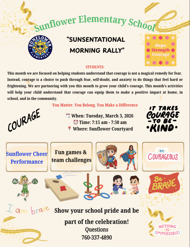 Sunflower SUN-SENTATIONAL "COURAGE Morning Rally Featured Photo