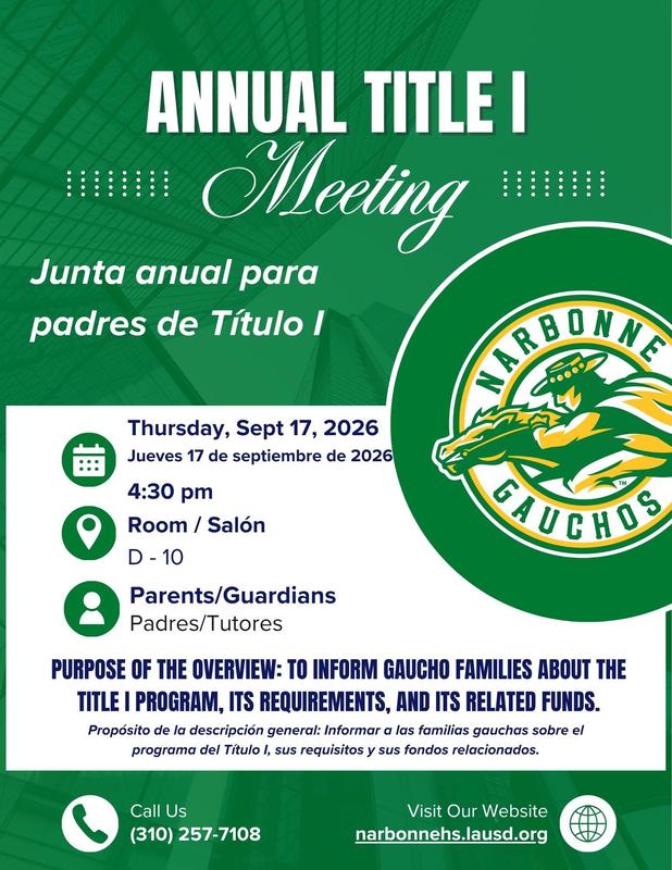Annual Title I Meeting