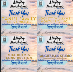 A huge THANK YOU to additional LEGACY SPONSORS!