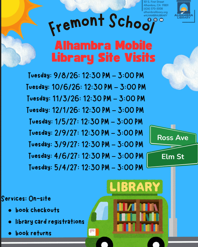 City of Alhambra: Mobile Library Featured Photo