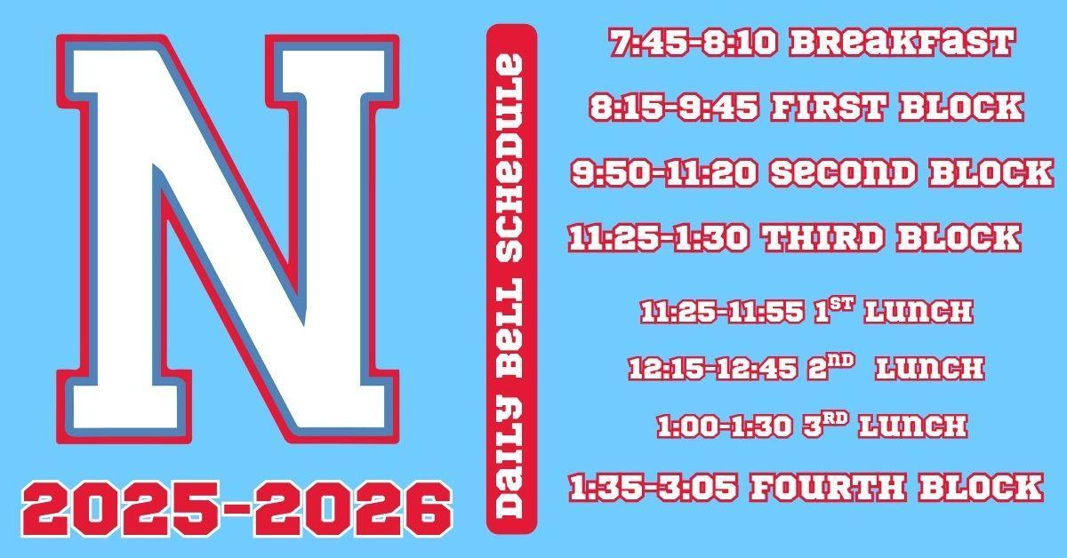 25/26 Bell Schedule