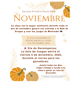 November Attendance Challenge