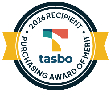 TASBO Award of Merit for Purchasing Operations logo