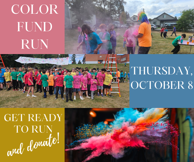 Color Fund Run, Thursday, October 8 Featured Photo