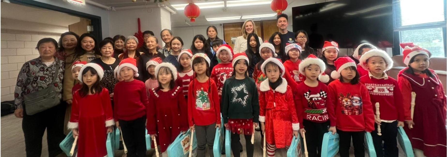 JWS Spreading Holiday Cheer at the Long Life Apartments 2025