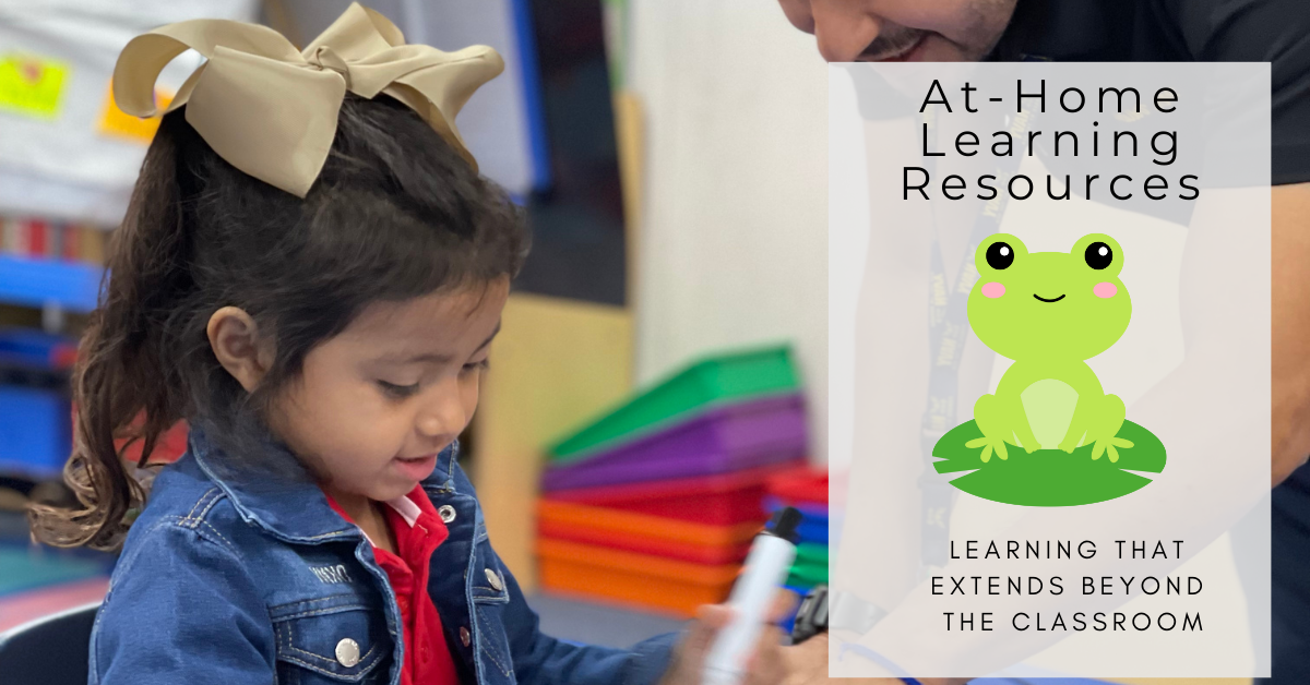 Prek at home learning resources