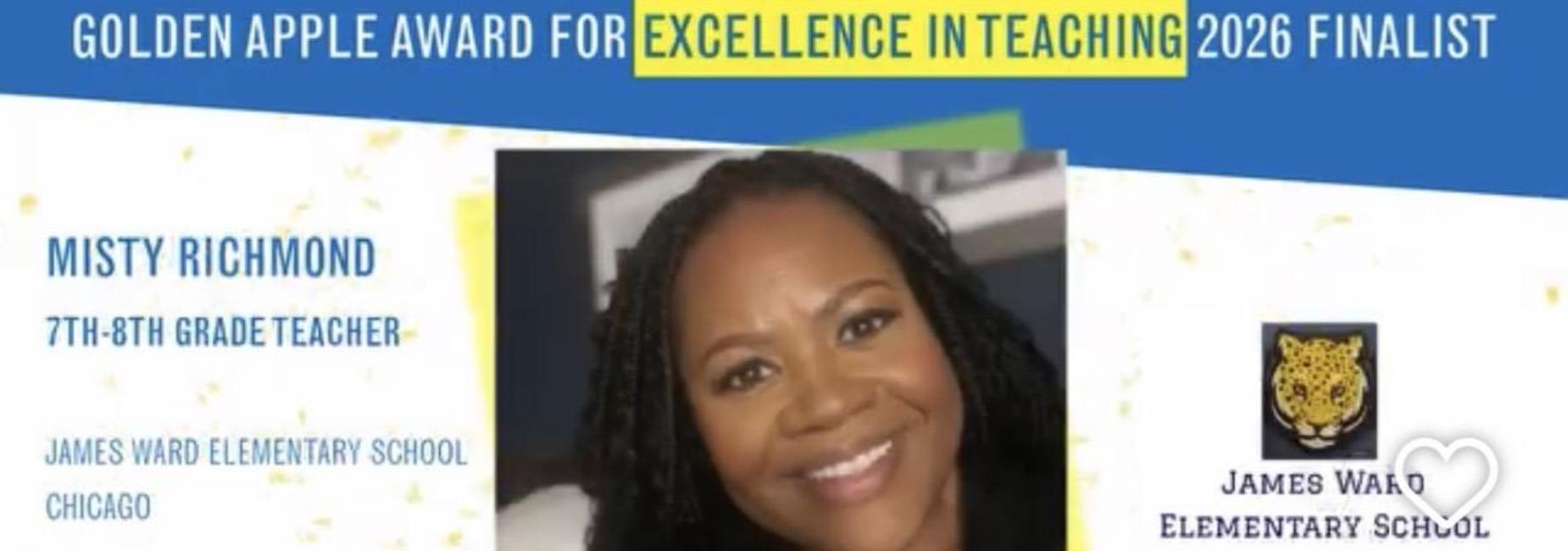 Golden Apple Finalist 2026