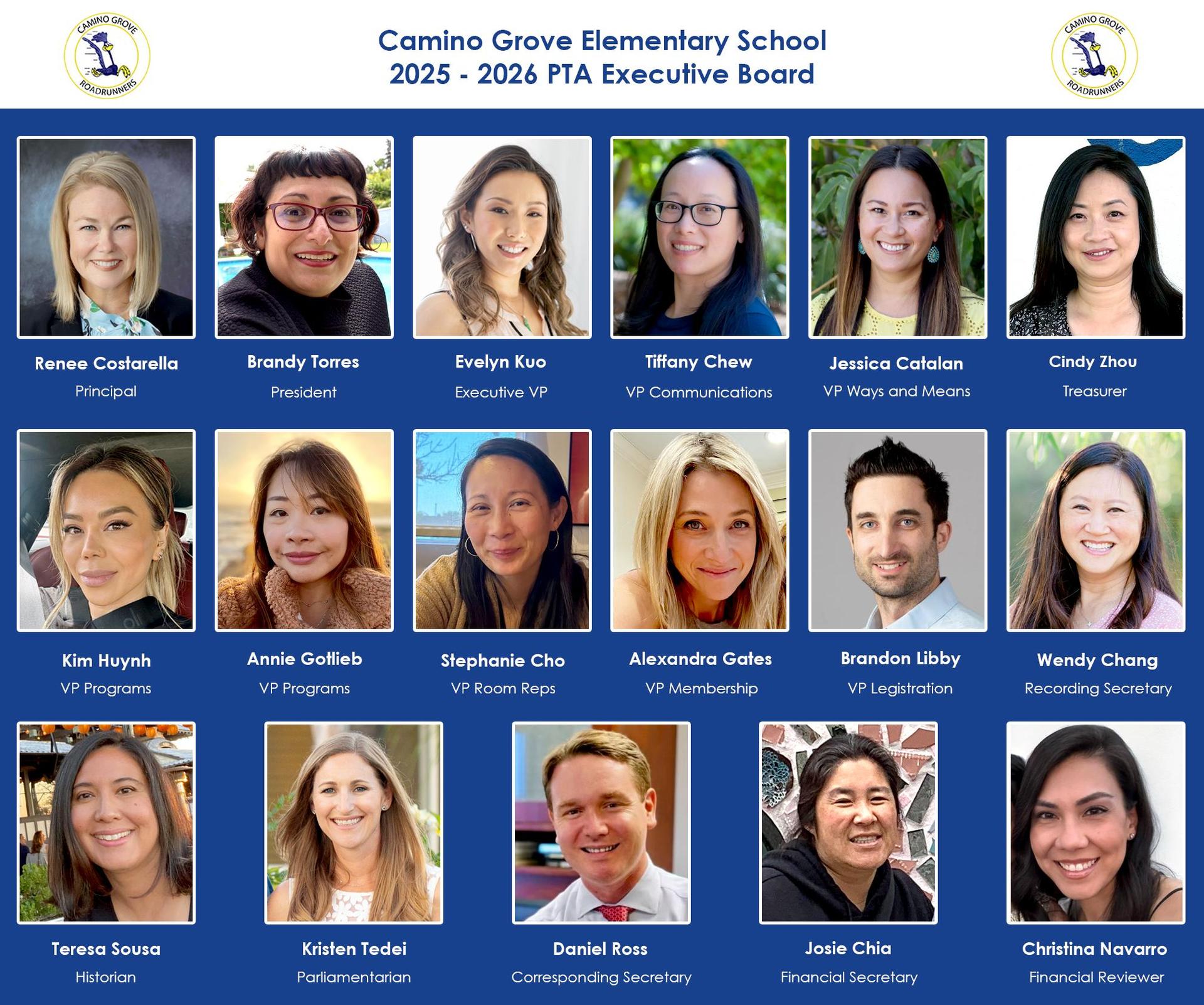 PTA Executive Board 2025-2026