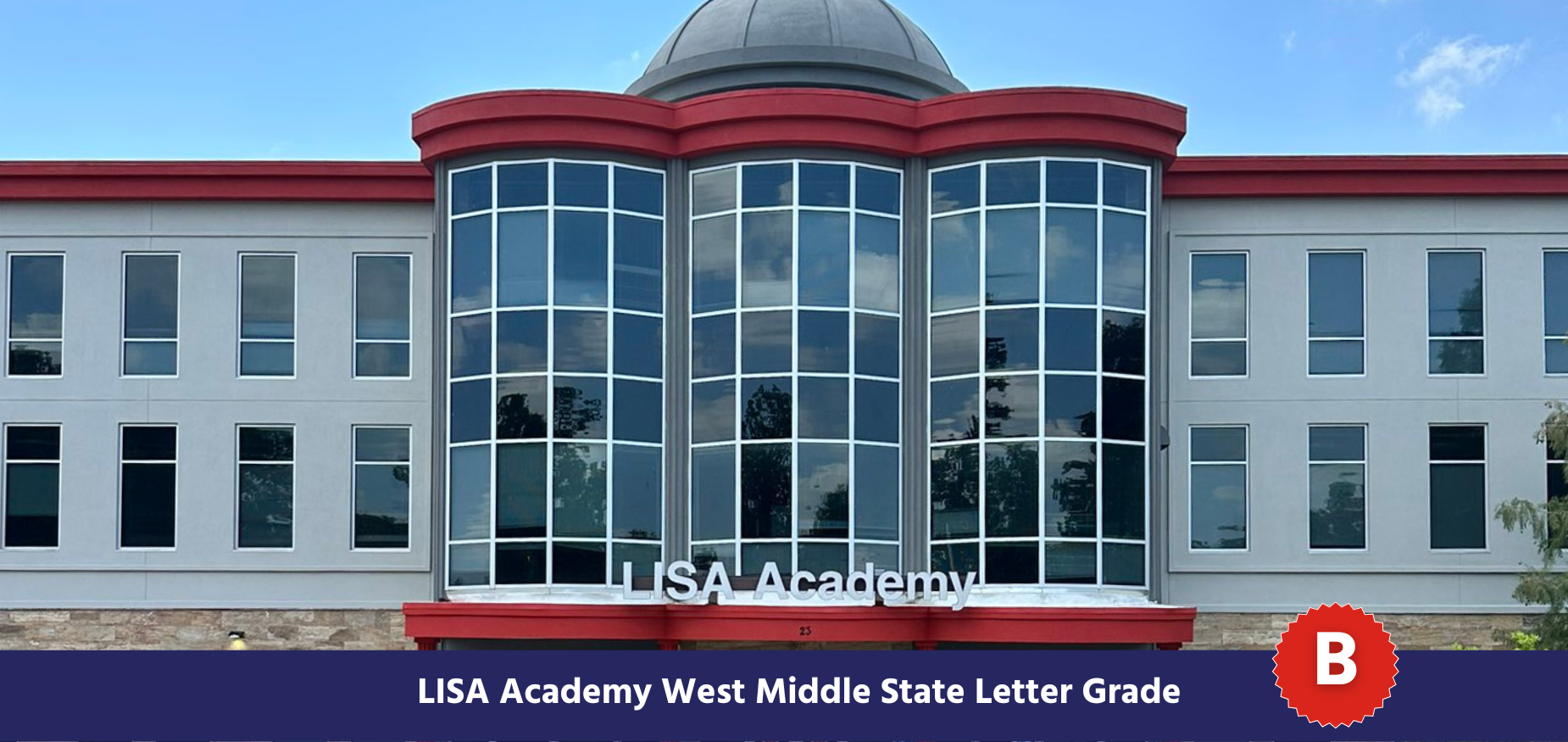 LISA Academy west middle state letter grade
