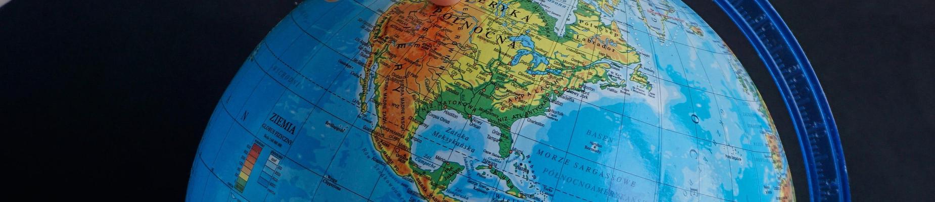 The world belongs to people who prepare for it. This globe means prepare yourself for the world.