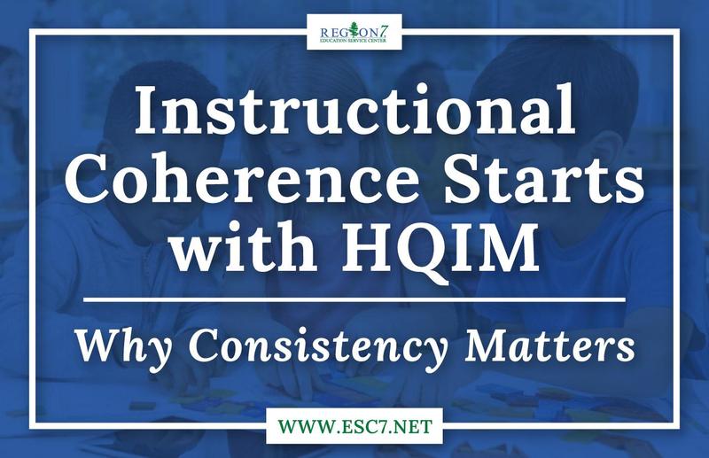 Instructional Coherence Starts with HQIM blog graphic