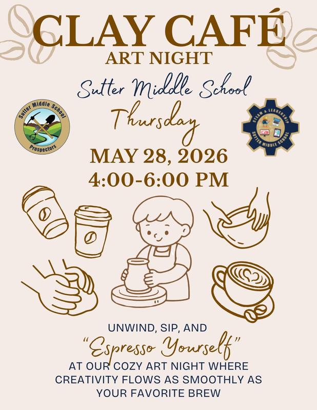 Clay Cafe Flyer