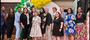 "Toast to the Teachers" Award Recipients with Ms. Cheng