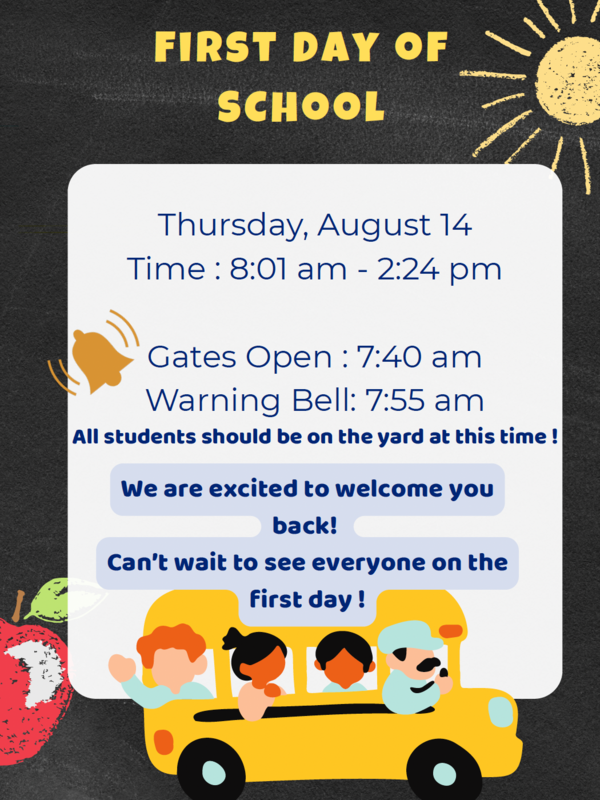 First Day Of School