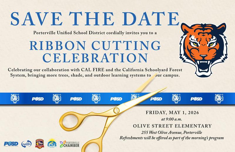 Save the Date to Olive's Ribbon Cutting Celebration on May 1st at 9 am.