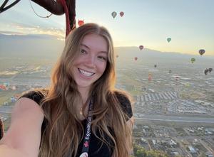 Marissa with Hot Air Balloons