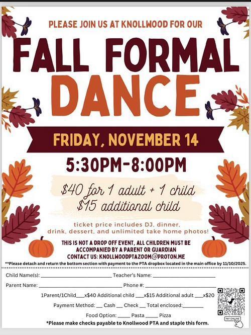 Fall Formal Flyer