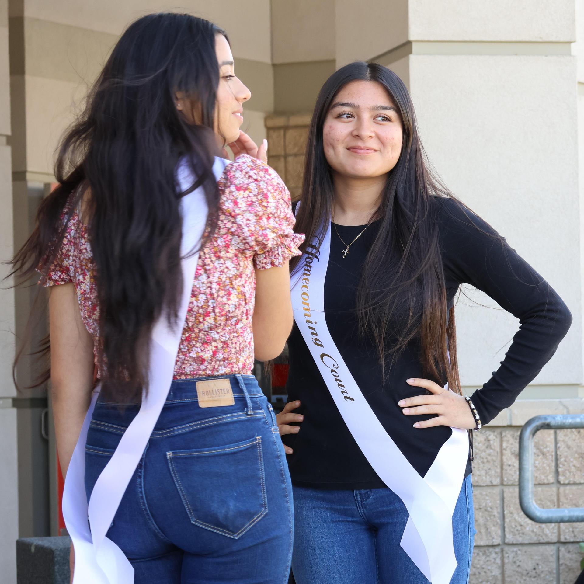 students dressed in western wear