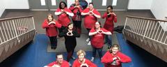 FCMS Staff supports Heart Healthy Month