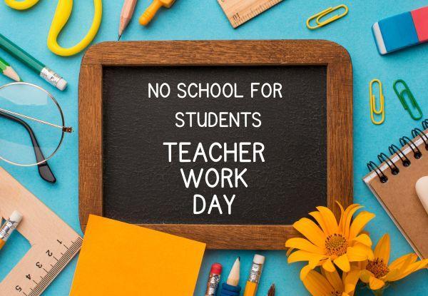 No school for students.