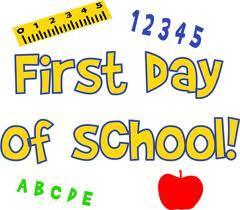 first day of school