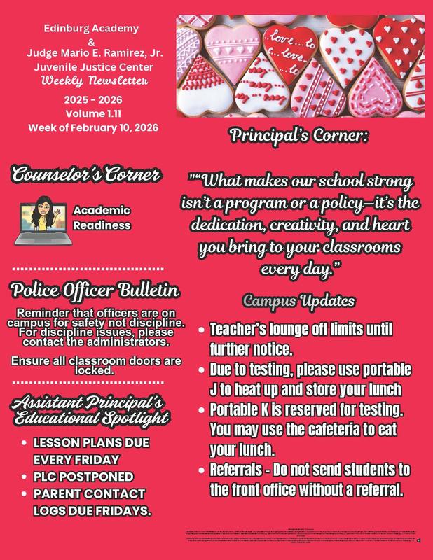 Newsletter Feb. 10-13-2026