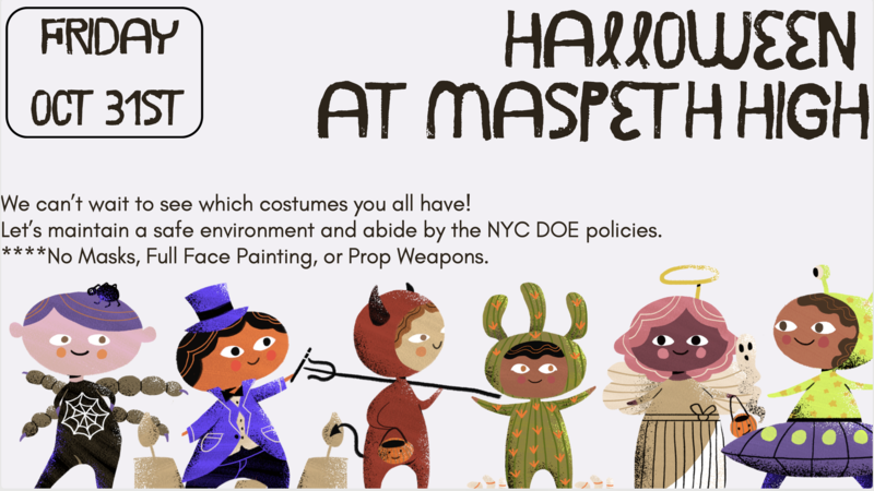 Halloween at Maspeth High
