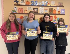 four September students on a roll