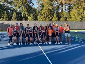 Trinity Hall Tennis Team Competes in Match Against Surprise Opponents | Monarch Media