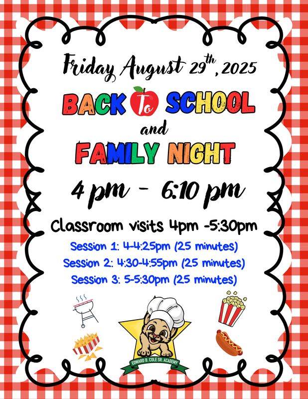 Back to School (Family Night)🐾 Regreso A Escuela (Noche Familiar)🐾