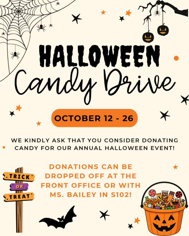 Candy Drive Flyer