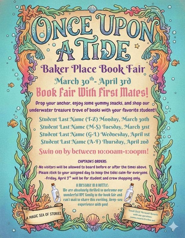 "Once Upon a Tide" Scholastic Book Fair! Featured Photo