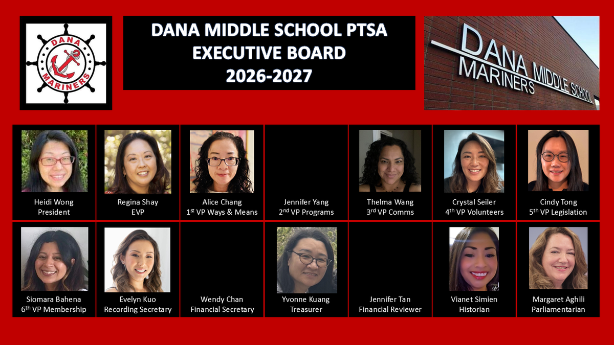 Dana PTSA Exec Board